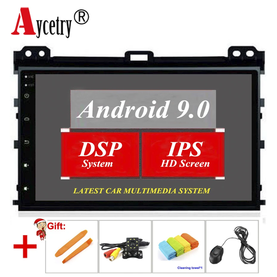 9'' 8 Core 4G+64G 2 din Android 9 Car multimedia DVD Player GPS audio for Toyota Prado 120 for Lexus GX470 car Radio stereo obd2
9'' 8 Core 4G+64G 2 din Android 9 Car multimedia DVD Player GPS audio for Toyota Prado 120 for Lexus GX470 car Radio stereo obd2