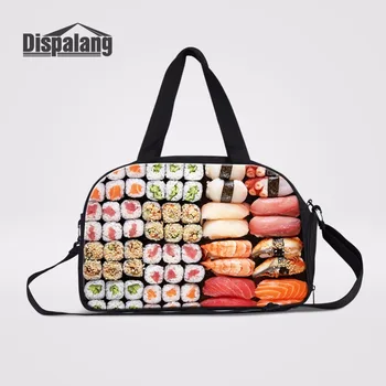 Dispalang Sushi Prints Large Capacity Female Canvas Travel Handbag Portable Travel Bag Organizer Unisex Duffle Bag Weekend Bag
Dispalang Sushi Prints Large Capacity Female Canvas Travel Handbag Portable Travel Bag Organizer Unisex Duffle Bag Weekend Bag
