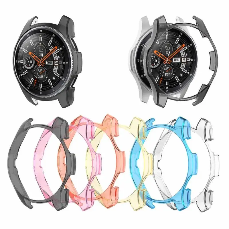 Transparent Protector Shell Protective Case Frame Cover For Samsung Galaxy Watch 46mm Gear S3 Frontier Smartwatch 
Transparent Protector Shell Protective Case Frame Cover For Samsung Galaxy Watch 46mm Gear S3 Frontier Smartwatch