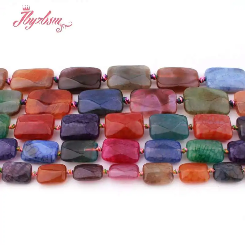 Rectangle Faceted Cracked Multicolor Agates Natural Stone LooseBeads For DIY Necklace Bracelets Jewelry Making 15",Free Shipping
Rectangle Faceted Cracked Multicolor Agates Natural Stone LooseBeads For DIY Necklace Bracelets Jewelry Making 15",Free Shipping