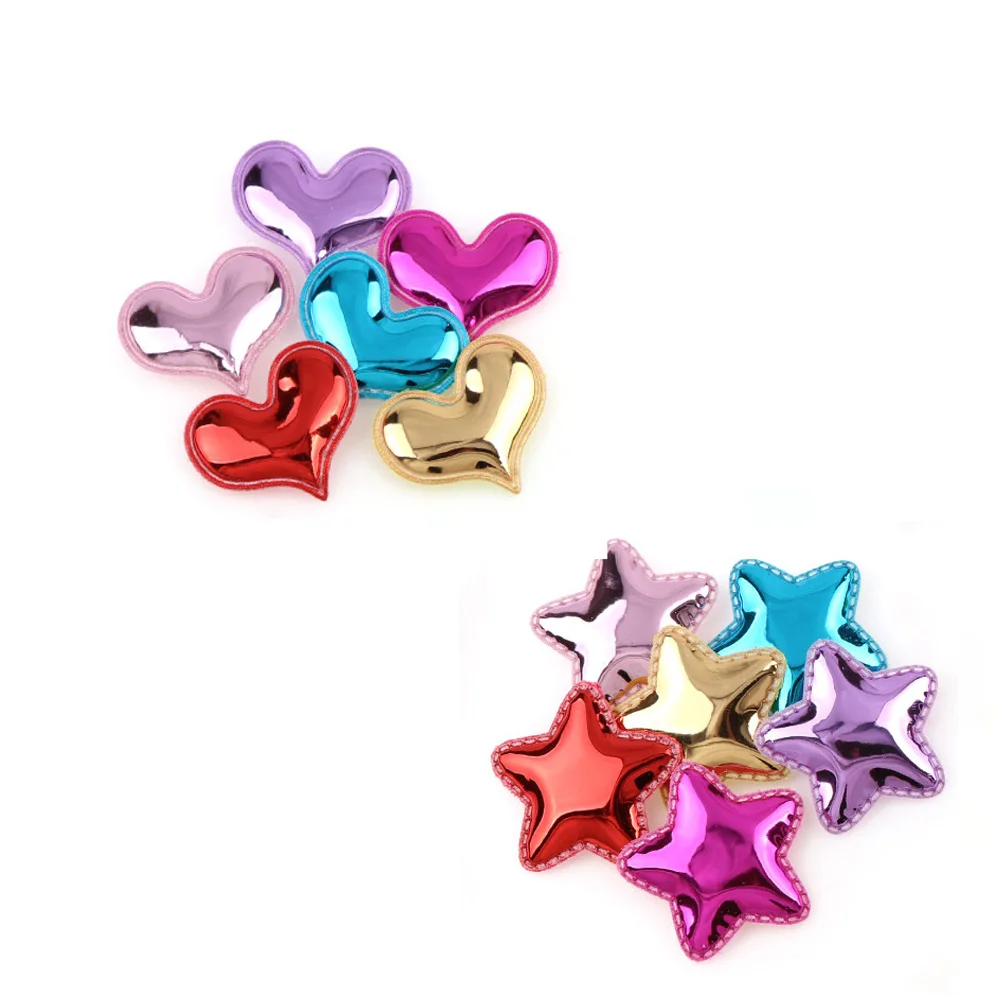 12Pcs Mix Fluorescence Color PU Leather Lovely Heart Crown Star Felt Fabric Patches For Clothes DIY Scrapbooking Accessories
12Pcs Mix Fluorescence Color PU Leather Lovely Heart Crown Star Felt Fabric Patches For Clothes DIY Scrapbooking Accessories