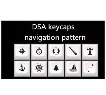 10pcs/set DSA key caps Mechanical keyboard Dye sublimation personality key cap PBT material Navigation/Pirate pattern
10pcs/set DSA key caps Mechanical keyboard Dye sublimation personality key cap PBT material Navigation/Pirate pattern