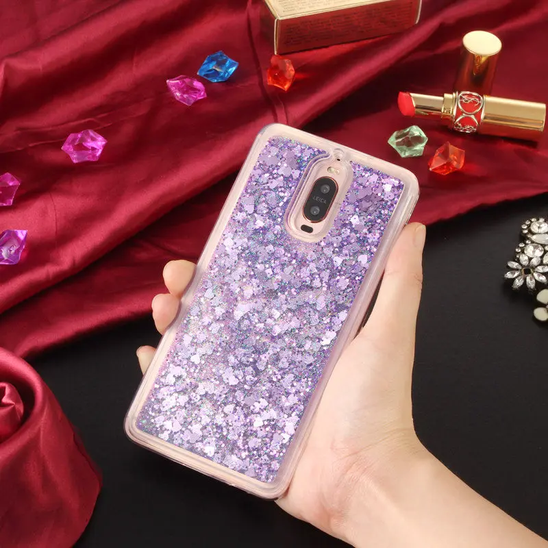 Для Huawei Mate 10 Pro чехол силиконовый динамический жидкий зыбучий песок мягкий ТПУ