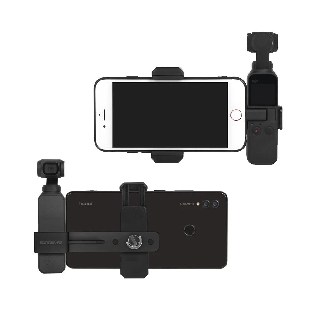 Phone Fixing Clip Holder for DJI Osmo Pocket Phone Holder for DJI OSMO POCKET Accessories Handheld Gimbal 1/4 inch Hole Tripod
Phone Fixing Clip Holder for DJI Osmo Pocket Phone Holder for DJI OSMO POCKET Accessories Handheld Gimbal 1/4 inch Hole Tripod