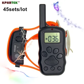 45pcs/lot 300M Remote Control Dog Training collar for 1 dog Rechargeable and Waterproof Collar ( can for 3 dogs )
45pcs/lot 300M Remote Control Dog Training collar for 1 dog Rechargeable and Waterproof Collar ( can for 3 dogs )
