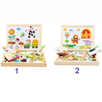 Children Puzzles Toys Kids Jigsaw Baby Easel Drawing Board Educational Magnetic Puzzle Farm Jungle Animal Wooden Toys -17 NSV775
Children Puzzles Toys Kids Jigsaw Baby Easel Drawing Board Educational Magnetic Puzzle Farm Jungle Animal Wooden Toys -17 NSV775