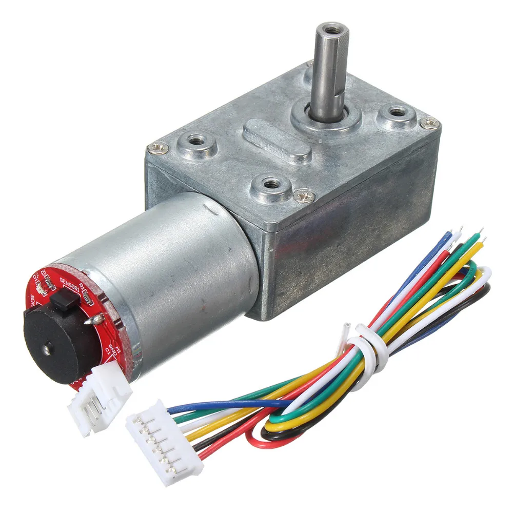 GW370 DC 12V 80rpm Encoder Motor High Torque Turbo Worm Geared Motor Reducer Motor
GW370 DC 12V 80rpm Encoder Motor High Torque Turbo Worm Geared Motor Reducer Motor