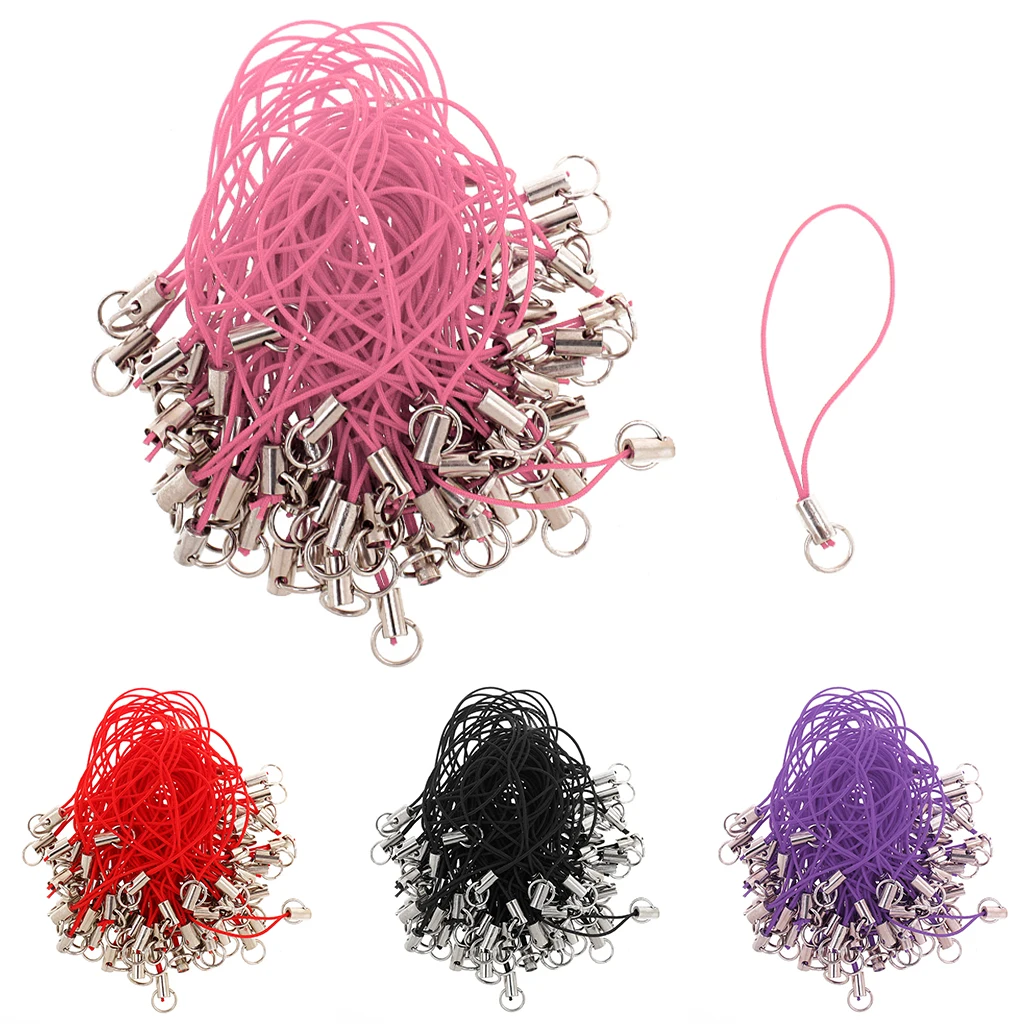 100PCS Solid Hand Wrist Lanyard Strap String for Phone iPhone 7 8 X 6 USB Flash Drives Keys Keychains ID Holders Durable
100PCS Solid Hand Wrist Lanyard Strap String for Phone iPhone 7 8 X 6 USB Flash Drives Keys Keychains ID Holders Durable