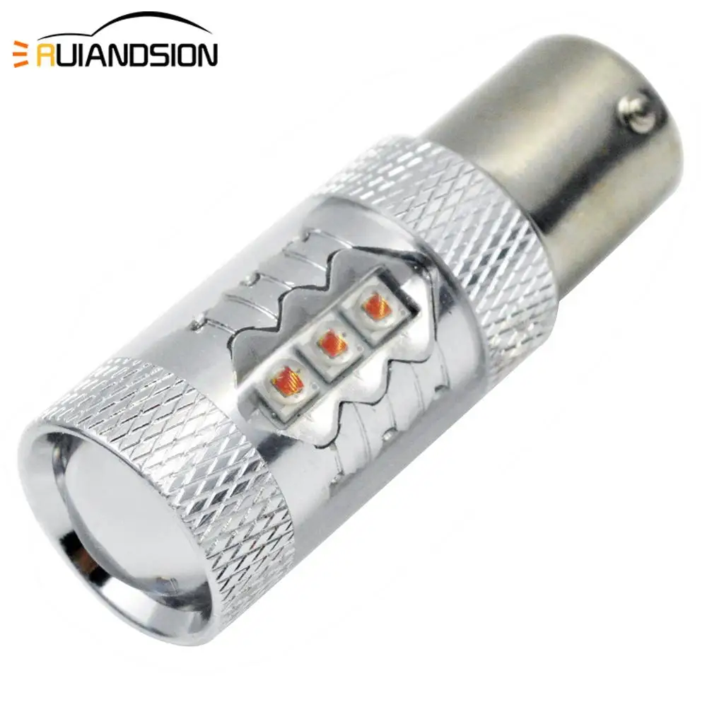 1PC 0.88A P21W LED 1156 BA15S PY21W BAU15S XB-D 16SMD Bulb Canbus AC/DC10-30V LED Lamp For Car Turn Signal Light Amber White red
1PC 0.88A P21W LED 1156 BA15S PY21W BAU15S XB-D 16SMD Bulb Canbus AC/DC10-30V LED Lamp For Car Turn Signal Light Amber White red