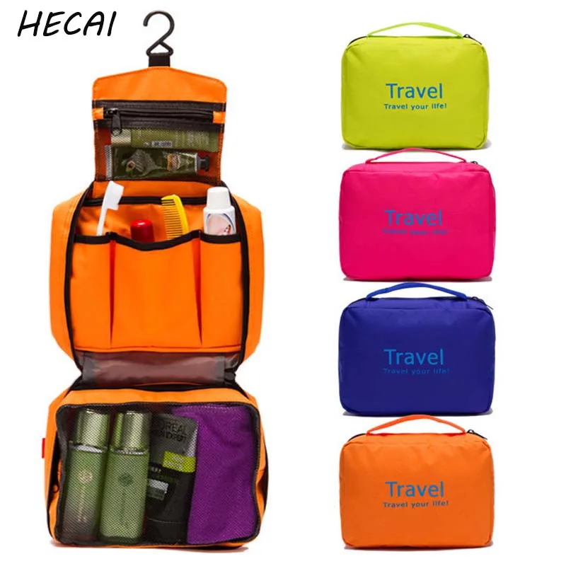 Hanging Travel Cosmetic Bag Women Zipper Make Up Bag Polyester High Capacity Makeup Case handbag Organizer Storage Wash Bath Bag
Hanging Travel Cosmetic Bag Women Zipper Make Up Bag Polyester High Capacity Makeup Case handbag Organizer Storage Wash Bath Bag