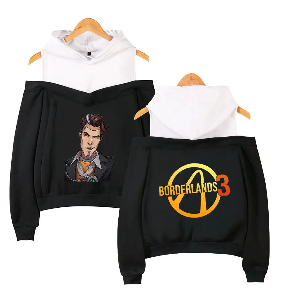 Borderlands 3 Cosplay Costume Women Strapless Hoodies Spring Autumn Hiphop Streertwear Harajuku 3D Print Sweatshirts B32348AD
Borderlands 3 Cosplay Costume Women Strapless Hoodies Spring Autumn Hiphop Streertwear Harajuku 3D Print Sweatshirts B32348AD