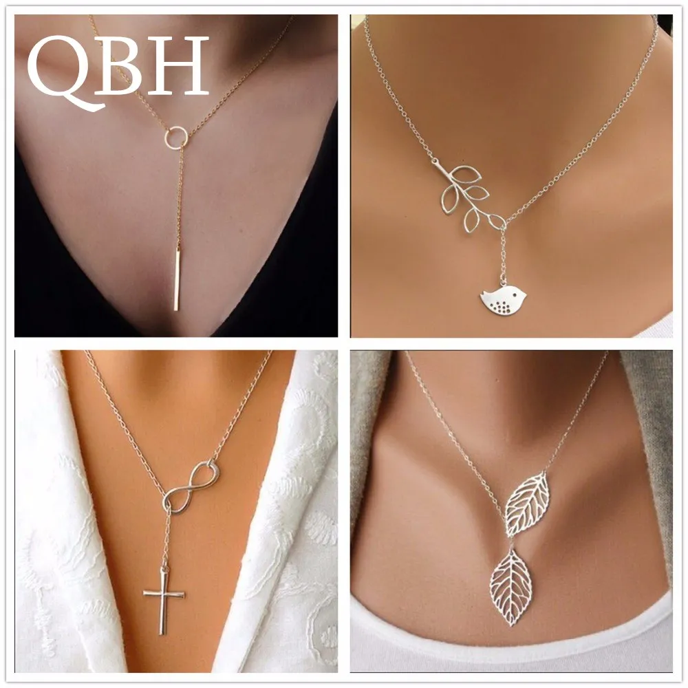 NK609+ Hot Selling New Punk Minimalist Infinity Luck 8 Cross Leaf Pendants Necklaces For Women Jewelry Clavicle Chain Collier
NK609+ Hot Selling New Punk Minimalist Infinity Luck 8 Cross Leaf Pendants Necklaces For Women Jewelry Clavicle Chain Collier