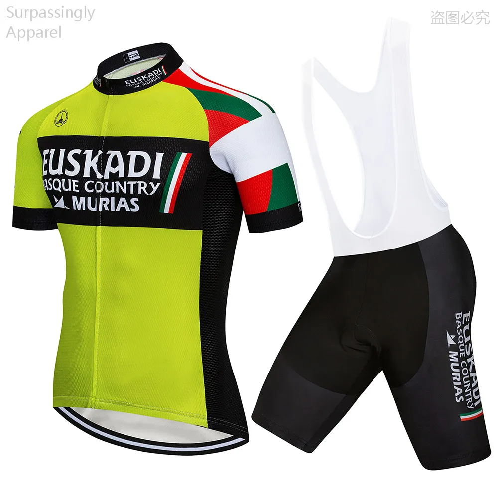 UCI Team Cycling Jersey Set EUSKADI Ropa Ciclismo MTB Bicycle Cycling Clothing Maillot Ciclismo Cycling Wear Bike Jersey Clothes
UCI Team Cycling Jersey Set EUSKADI Ropa Ciclismo MTB Bicycle Cycling Clothing Maillot Ciclismo Cycling Wear Bike Jersey Clothes