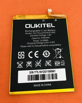 Used Original 3700mAh Battery Batterie Batterij Bateria For OUKITEL U11 Plus MTK6750T Octa Core 5.7'' FHD
Used Original 3700mAh Battery Batterie Batterij Bateria For OUKITEL U11 Plus MTK6750T Octa Core 5.7'' FHD