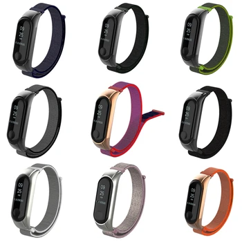 YUEDAER Nylon Loop Band for Xiaomi Mi Band 3 wrist strap replacement for miband 3 bracelet metal buckle shell smart bands band3
YUEDAER Nylon Loop Band for Xiaomi Mi Band 3 wrist strap replacement for miband 3 bracelet metal buckle shell smart bands band3