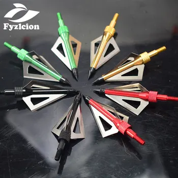6pcs Hunting Arrow Tips 110 Grains Arrow Points Compound Bow Archery Arrowheads Blades Arrowhead Shooting 3 Fixed Blades
6pcs Hunting Arrow Tips 110 Grains Arrow Points Compound Bow Archery Arrowheads Blades Arrowhead Shooting 3 Fixed Blades