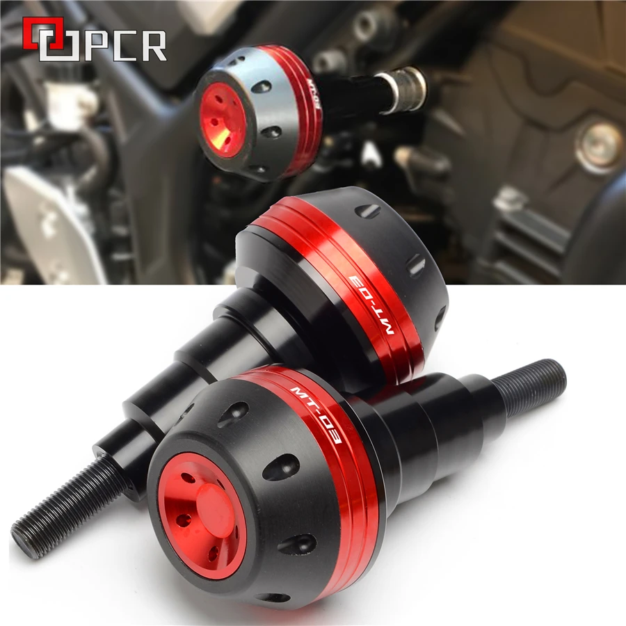 Aluminum Frame Sliders Protector For Yamaha MT03 MT 03 2015 2016 2017 2018 Motorcycle Falling Protection logo MT-03
Aluminum Frame Sliders Protector For Yamaha MT03 MT 03 2015 2016 2017 2018 Motorcycle Falling Protection logo MT-03
