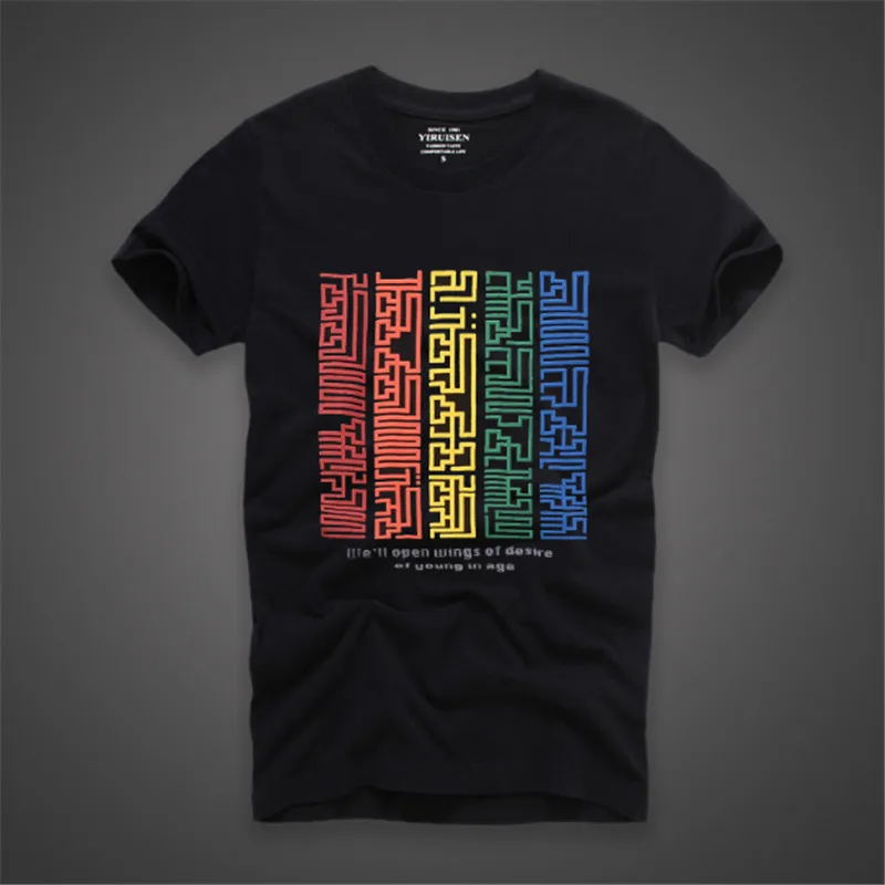 2017 New Men Short Sleeve T Shirt 100% Cotton O-neck Fashion Print T Shirt Men YiRuiSen Brand Summer Clothing Top Tees
2017 New Men Short Sleeve T Shirt 100% Cotton O-neck Fashion Print T Shirt Men YiRuiSen Brand Summer Clothing Top Tees