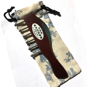 Taiwan massage comb with scraping function meridian abody massage stainless steel scraping comb
Taiwan massage comb with scraping function meridian abody massage stainless steel scraping comb