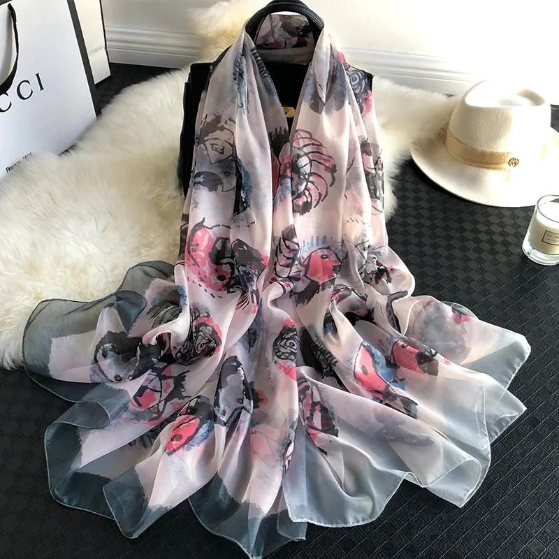 2019 summer scarf fashion flower print silk scarves neck hijabs women pashmina bandana foulard lady oversize beach stoles new
2019 summer scarf fashion flower print silk scarves neck hijabs women pashmina bandana foulard lady oversize beach stoles new