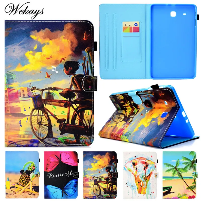 Wekays For Samsung Tab E 9.6 T560 Cartoon Leather Fundas Case For Coque Samsung Galaxy Tab E 9.6" T560 T561 Tablet Cover Cases
Wekays For Samsung Tab E 9.6 T560 Cartoon Leather Fundas Case For Coque Samsung Galaxy Tab E 9.6" T560 T561 Tablet Cover Cases