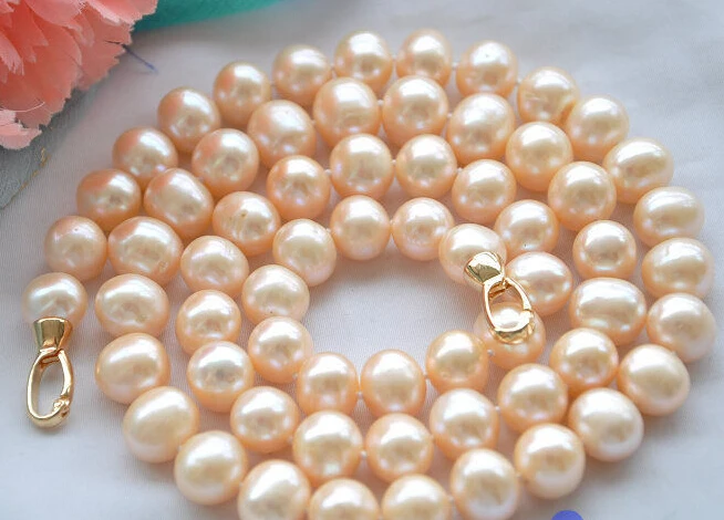 Free Shipping ***Hot sale >>32" 11mm round pink freshwater cultured pearl necklace
Free Shipping ***Hot sale >>32" 11mm round pink freshwater cultured pearl necklace