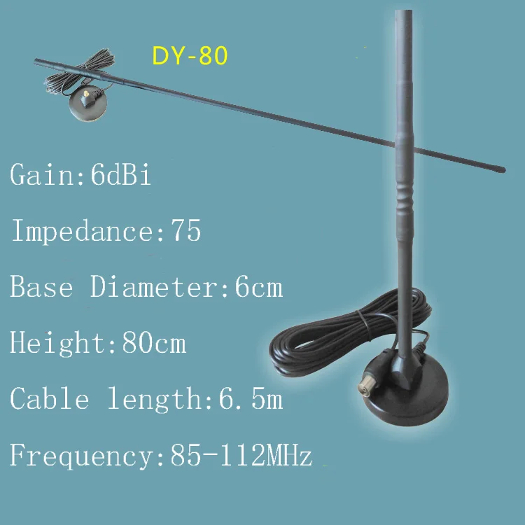 DIY FM Gain antenna 6.5m Aerial Home Amplifier Radio External Signal Enhanced TV AV F TYPE Connector for Sony JVC sharp CD/MD
DIY FM Gain antenna 6.5m Aerial Home Amplifier Radio External Signal Enhanced TV AV F TYPE Connector for Sony JVC sharp CD/MD