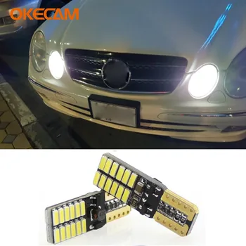 OKECAM 2x Canbus T10 W5W 194 4014 SMD LED Car Parking Light Interior Signal Lamp For Mercedes Benz W203 W211 A B C E GLK M Class 
OKECAM 2x Canbus T10 W5W 194 4014 SMD LED Car Parking Light Interior Signal Lamp For Mercedes Benz W203 W211 A B C E GLK M Class