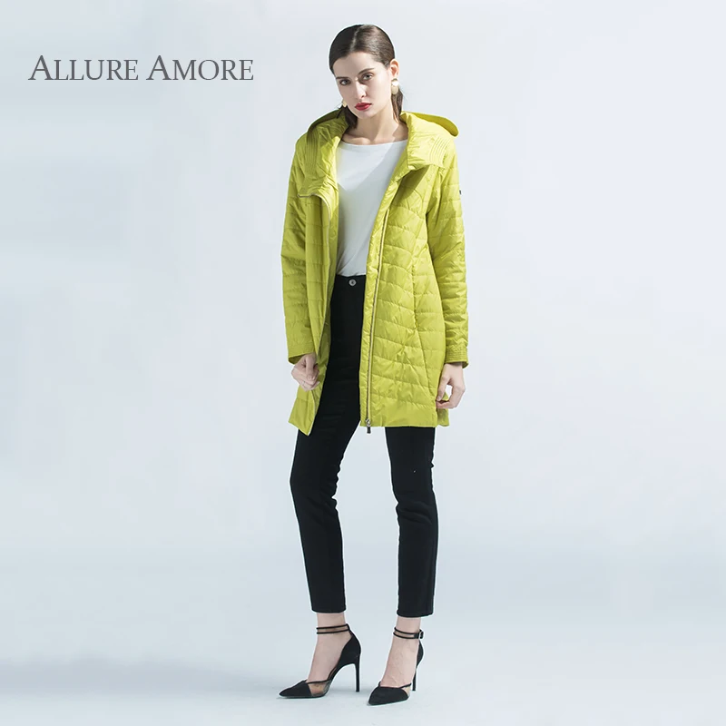Spring warm women jacket hood office lady Windproof parka women coat fashion big size designer thin cotton jacket Allure Amore
Spring warm women jacket hood office lady Windproof parka women coat fashion big size designer thin cotton jacket Allure Amore