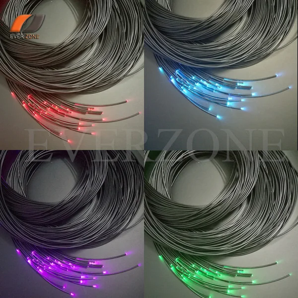 Twinkle Effect RGBW Light Source Waterproof 2mm PMMA End Emitting Optic Fiber Cable Lights 85pcs Mixed Length with RF Controller
Twinkle Effect RGBW Light Source Waterproof 2mm PMMA End Emitting Optic Fiber Cable Lights 85pcs Mixed Length with RF Controller