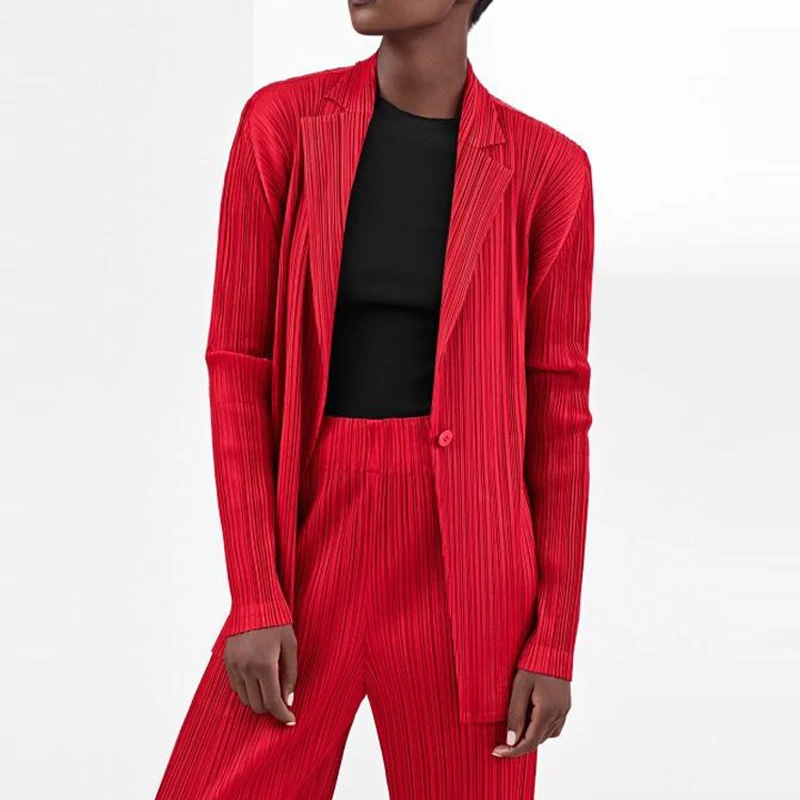 Changpleat 2018 New Autumn Classic Women jacket Coats Miyak Pleated Fashion Design One Button pocket Long Sleeve Female Coat
Changpleat 2018 New Autumn Classic Women jacket Coats Miyak Pleated Fashion Design One Button pocket Long Sleeve Female Coat