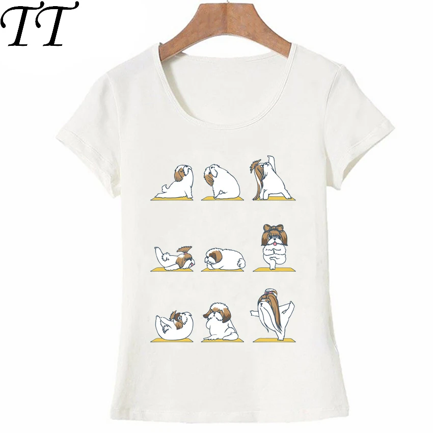 New fashion Pet Shih Tzu Yoge beautiful Yug Art t-shirt Cute Women T-Shirt Female casual Tops Summer Tees Ladies T-Shirt
New fashion Pet Shih Tzu Yoge beautiful Yug Art t-shirt Cute Women T-Shirt Female casual Tops Summer Tees Ladies T-Shirt