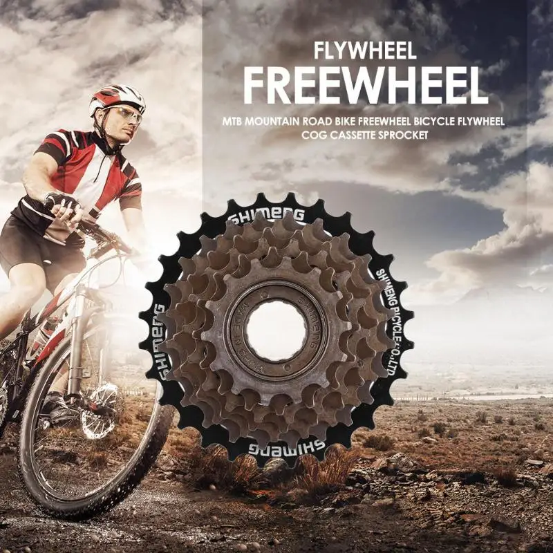 12-28T Metal MTB Mountain Road Bike Freewheel Bicycle Flywheel Cog Cassette Thread Sprocket 7/8-level positioning flywheel
12-28T Metal MTB Mountain Road Bike Freewheel Bicycle Flywheel Cog Cassette Thread Sprocket 7/8-level positioning flywheel