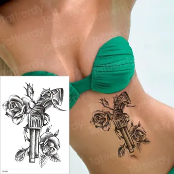 waterproof tattoo halloween tattoo for women men body tattoo transfer tatoo gun rose black tatto on back arm tattoos water sexy
waterproof tattoo halloween tattoo for women men body tattoo transfer tatoo gun rose black tatto on back arm tattoos water sexy