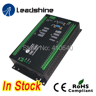 Leadshine Motion Controller SMC6480 4 Axis Standalone with Ethernet Supporting Basic Programming 3 pcs per lot! 
Leadshine Motion Controller SMC6480 4 Axis Standalone with Ethernet Supporting Basic Programming 3 pcs per lot!