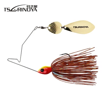 Trulinoya Fishing Lure Rotating composite sequins SPINNER BAIT Head weight 11g lead hook
Trulinoya Fishing Lure Rotating composite sequins SPINNER BAIT Head weight 11g lead hook