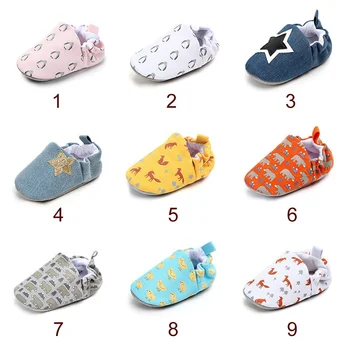 Cotton cloth Baby Shoes Boys Girls Cartoon Printed First Walkers Spring Autumn
Cotton cloth Baby Shoes Boys Girls Cartoon Printed First Walkers Spring Autumn
