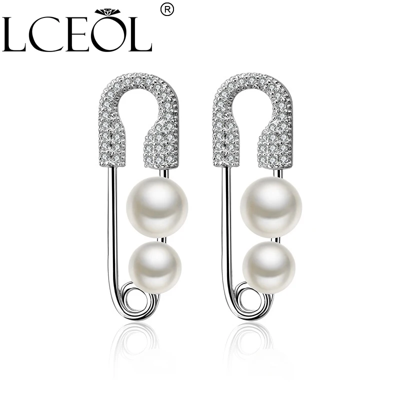 LCEOL Fashion Cute Stud Earring for Women Wedding Party Trendy Simulated Pearl Bijoux Femme Brincos Para As Mulher
LCEOL Fashion Cute Stud Earring for Women Wedding Party Trendy Simulated Pearl Bijoux Femme Brincos Para As Mulher