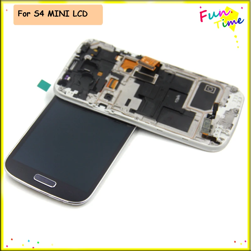 LCDs For Samsung Galaxy S4 Mini I9190 i9192 i9195 LCD Display Touch Screen Digitizer with Frame Replacement
LCDs For Samsung Galaxy S4 Mini I9190 i9192 i9195 LCD Display Touch Screen Digitizer with Frame Replacement