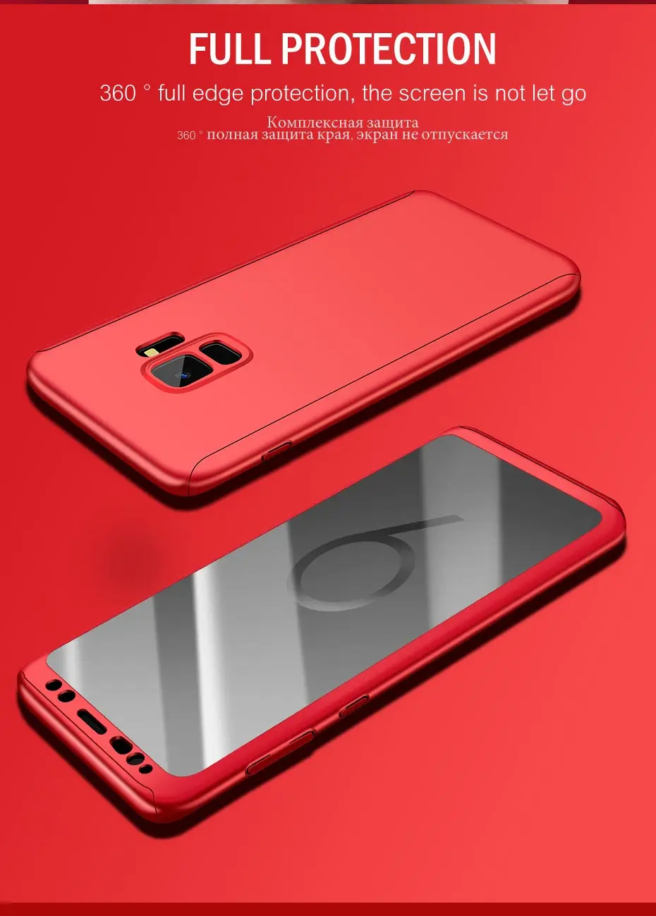 Modern Luxury 360 Degree Full Cover Phone Cases For Samsung Models Sadoun.com