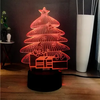 2019 New Year Creative Christmas Tree Holiday Home DEC Novel LED Atmosphere 7 Color Change Controller Table Lamp Friends Gift
2019 New Year Creative Christmas Tree Holiday Home DEC Novel LED Atmosphere 7 Color Change Controller Table Lamp Friends Gift
