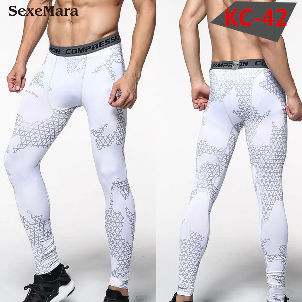 SexeMara 3D Printed Camouflage Running Leggings Men Quick Dry Compression Pants Gyms Fitness Tights Crossfit Trousers Long Pants
SexeMara 3D Printed Camouflage Running Leggings Men Quick Dry Compression Pants Gyms Fitness Tights Crossfit Trousers Long Pants