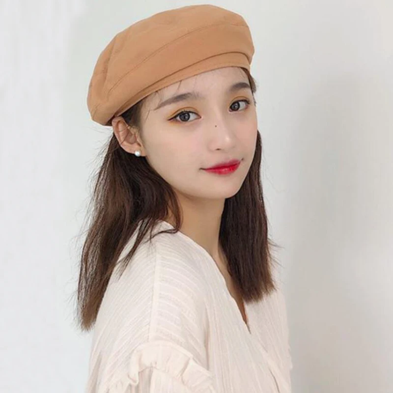 HT2570 Berets Women Spring Summer Vintage Beret Hat Ladies Solid Breathable Cotton Women Beret Artist Painter Flat Hat for Women
HT2570 Berets Women Spring Summer Vintage Beret Hat Ladies Solid Breathable Cotton Women Beret Artist Painter Flat Hat for Women