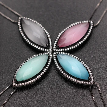 New Fashion Jewelry Opal Stone Pendant Necklaces For Women Cubic zirconia Around Pendants &Chain Necklaces Jewelry Accessories
New Fashion Jewelry Opal Stone Pendant Necklaces For Women Cubic zirconia Around Pendants &Chain Necklaces Jewelry Accessories