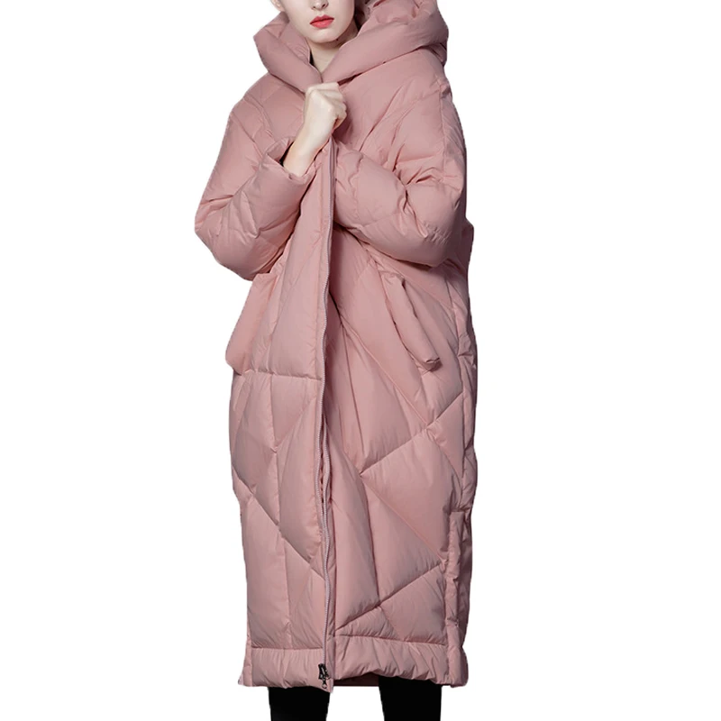 2019 Winter Jacket Women Tops Clothes New White Duck Down Ladies Snow Wear Vintage Long Hat Hooded Thicker Loose Coat B666
2019 Winter Jacket Women Tops Clothes New White Duck Down Ladies Snow Wear Vintage Long Hat Hooded Thicker Loose Coat B666
