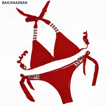 Brazilian Bikini Swimwear Women Swimsuit Sexy Push Up Bikini Set 2018 Bandage Swimwear Female Bathing Suits Beachwear Bikinis
Brazilian Bikini Swimwear Women Swimsuit Sexy Push Up Bikini Set 2018 Bandage Swimwear Female Bathing Suits Beachwear Bikinis