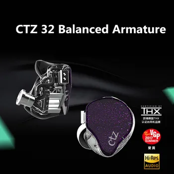 CTZ 32BA Unilateral 16BA in Ear Earphone Custom Made Balanced Armature Around Ear Earphone With 0.78mm 2PIN Plug Earphone CTZ BA
CTZ 32BA Unilateral 16BA in Ear Earphone Custom Made Balanced Armature Around Ear Earphone With 0.78mm 2PIN Plug Earphone CTZ BA