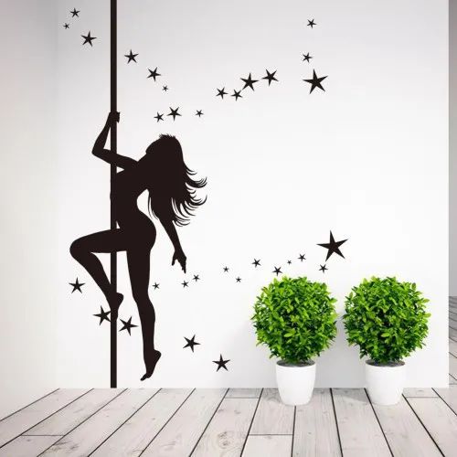Removable vinyl wall stickers for home decor wall paper for pole dance girl free shipping
Removable vinyl wall stickers for home decor wall paper for pole dance girl free shipping