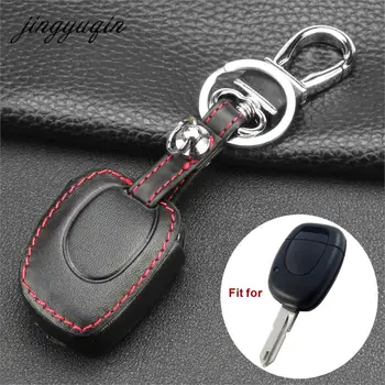 jingyuqin Car Key Cover Leather Case For Renault Twingo Clio Kangoo Master 1 Button Fob Shell Protection Holder
jingyuqin Car Key Cover Leather Case For Renault Twingo Clio Kangoo Master 1 Button Fob Shell Protection Holder
