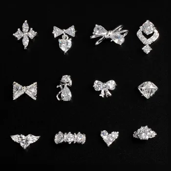 Top Quality Glitter Rhinestone Luxurious 3d Alloy Nail Sticker Decoration DIY Charm Cubic Zirconia Nail Jewelry Accessories F194
Top Quality Glitter Rhinestone Luxurious 3d Alloy Nail Sticker Decoration DIY Charm Cubic Zirconia Nail Jewelry Accessories F194